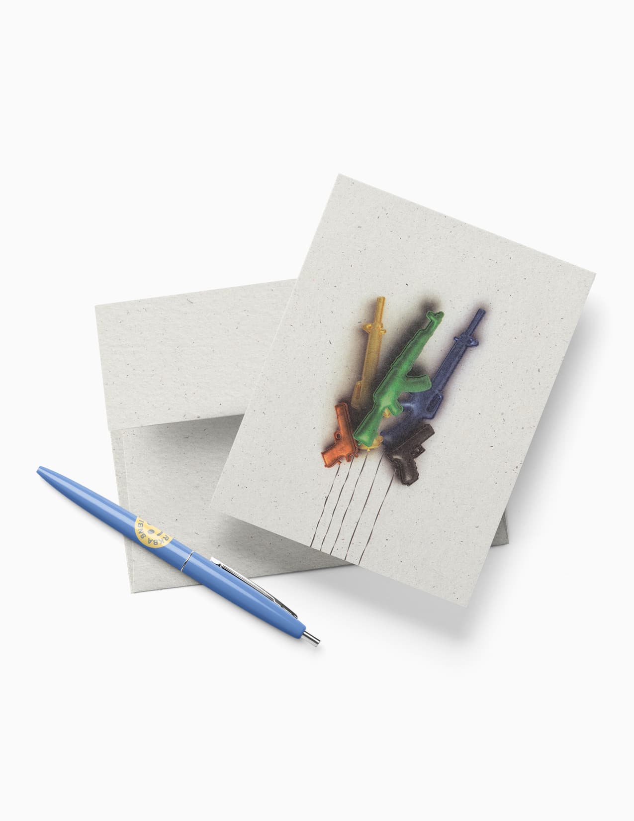 greeting card with envelope