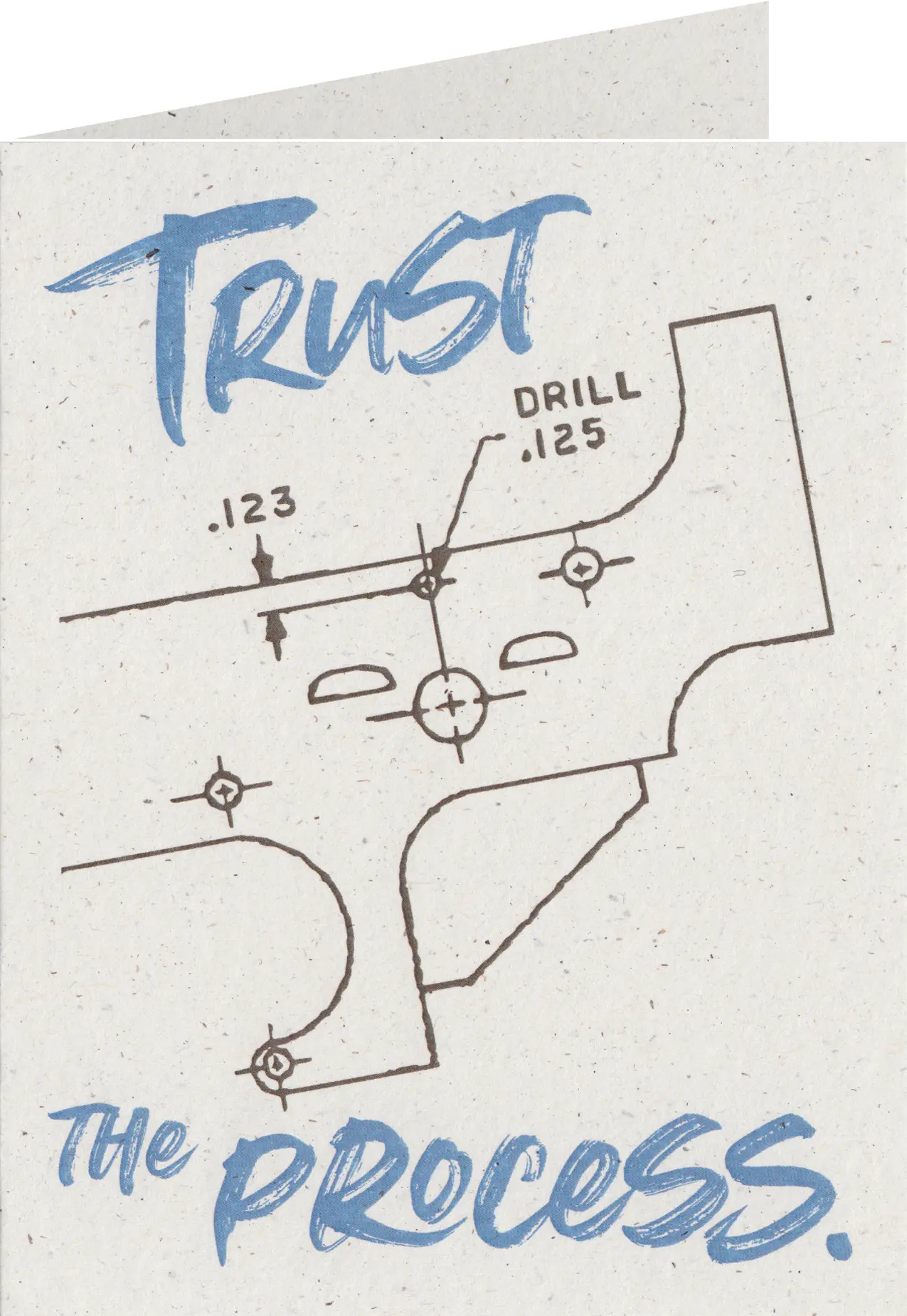 Trust The Process Greeting Card